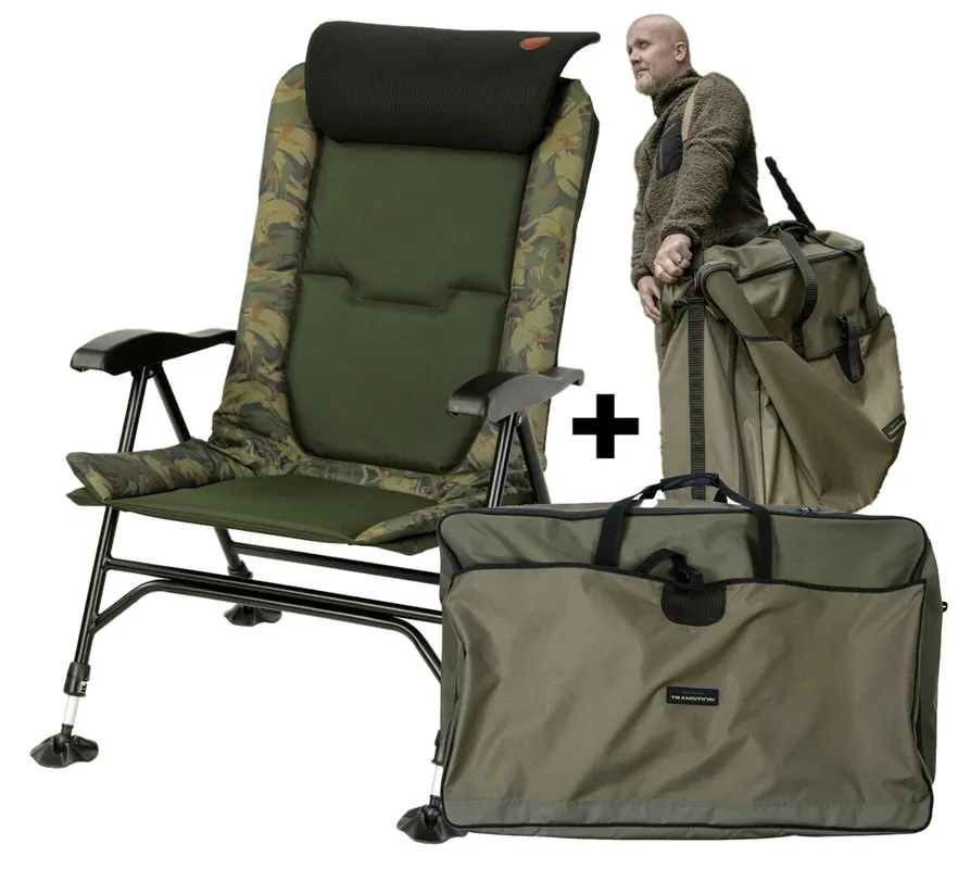 Nejprodávanější GIANTS FISHING Sedačka Chair Gaube XT + taška na křeslo ZDARMA!