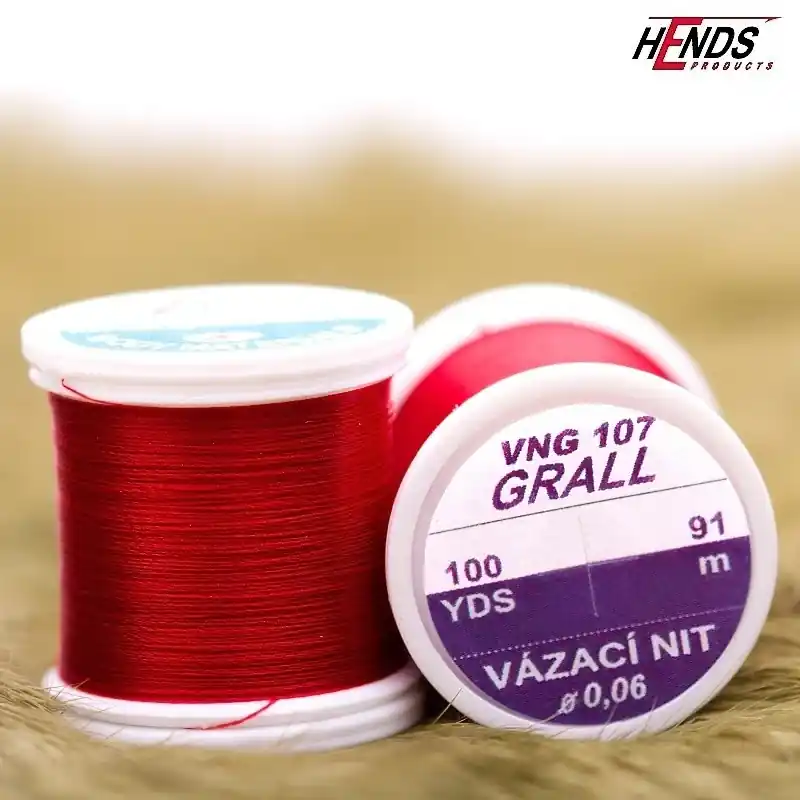 HENDS Nit GRALL - ČERVENÁ 0,10mm Rychlé Dodání