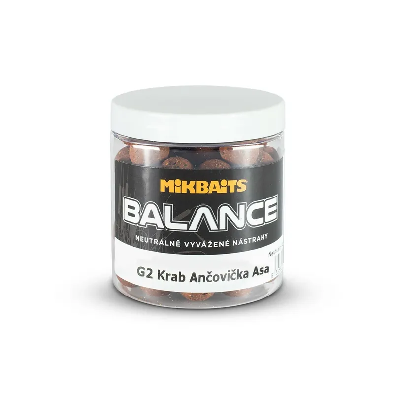 Hit Sezóny MIKBAITS Gangster balance 250ml - G2 Krab Ančovička Asa 24mm