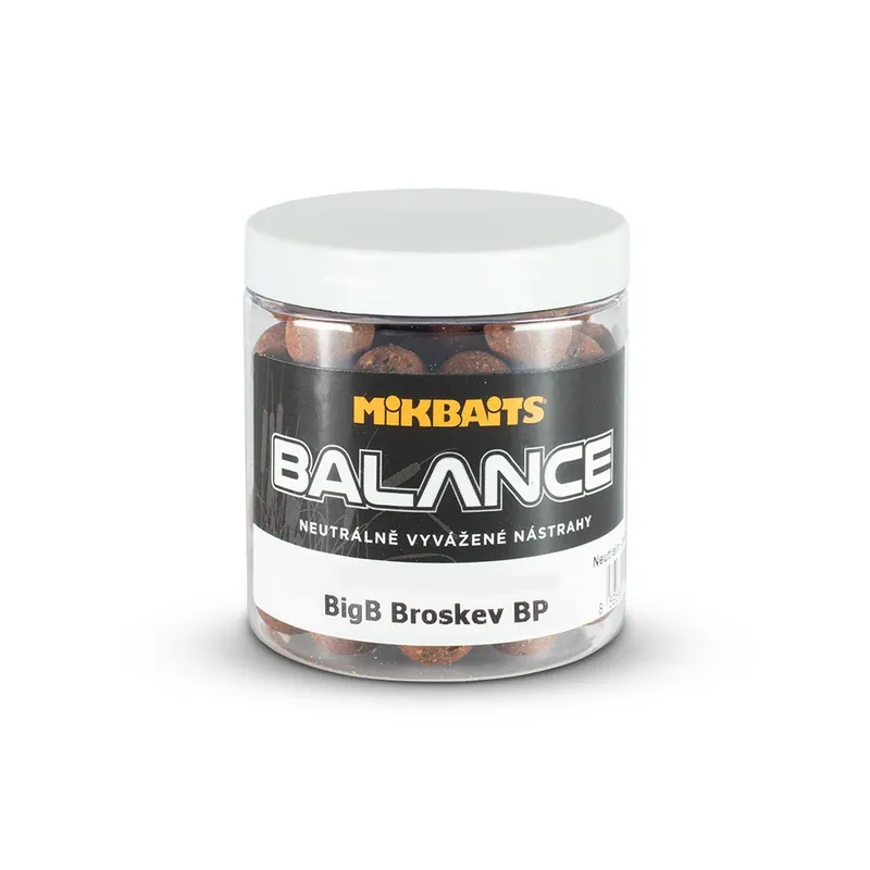 MIKBAITS BiG balance 250ml - BigB Broskev Black pepper 24mm Nejlepší Volba