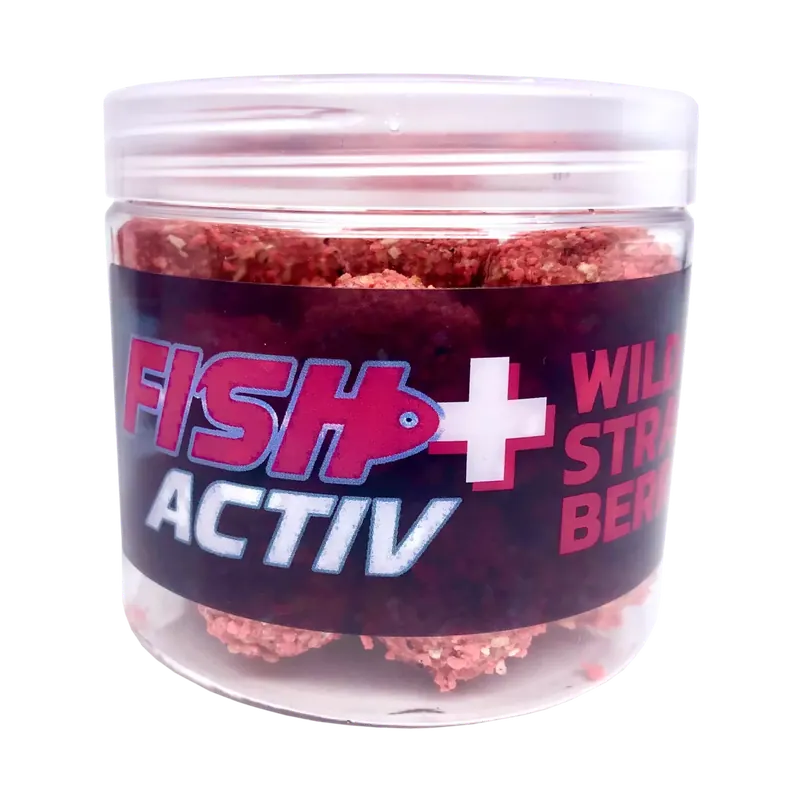 LK Baits Fish Activ Plus Wild Strawberry 200ml Akce