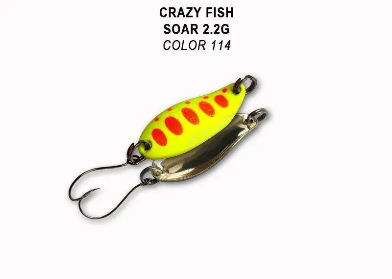 Cenová Bomba Crazy Fish Soar 2,2g barva 114