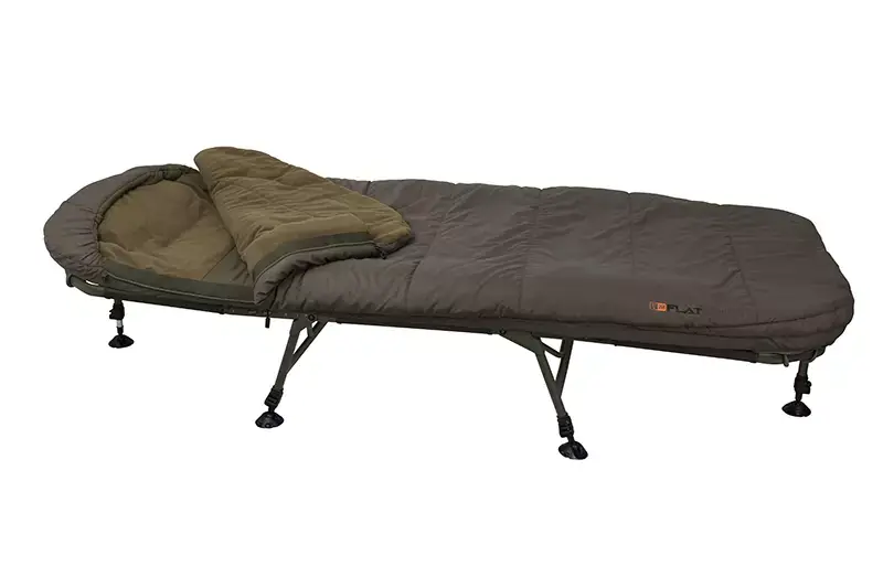 FOX Lehátko s vestavěným spacákem FLATLINER 6 LEG 3 SEASON SLEEP SYSTEM Nová Kolekce