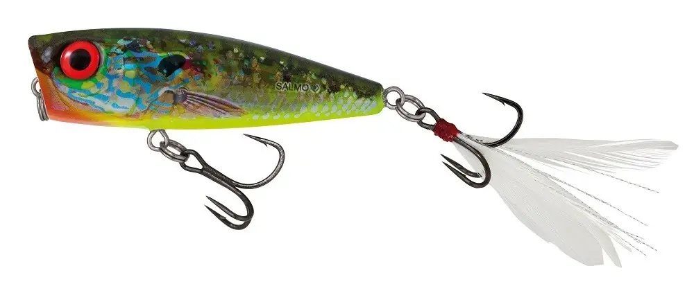 SALMO Wobler Rattlin Pop Floating Red Hot Bluegill 7 cm 12,5G Novinka