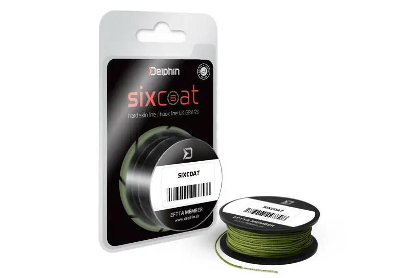 Bezpečná Platba Skin Line Delphin SIXCOAT grass 25LBS 5m