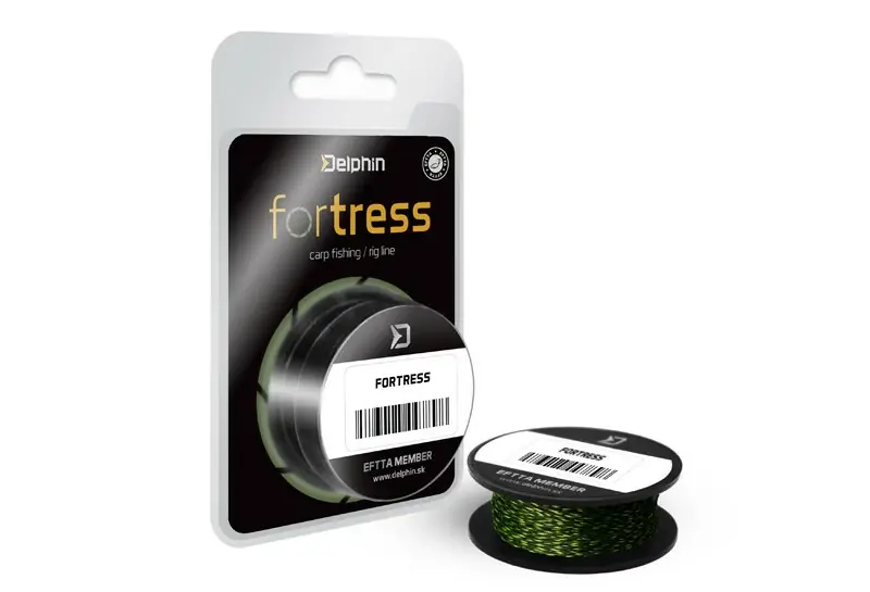 Hookline Delphin FORTREES žluto-zelená 25LBS 20m Vysoce Kvalitní