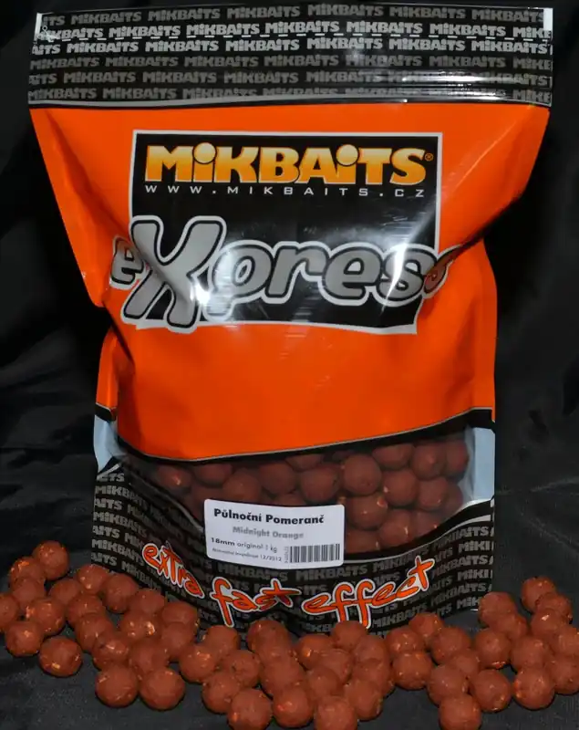 MIKBAITS big pack - Trvanlivé boilie 20kg eXpress Nízká Cena