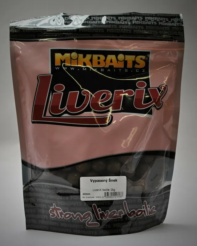 MIKBAITS big pack - Trvanlivé boilie 20kg LiveriX Hit Sezóny