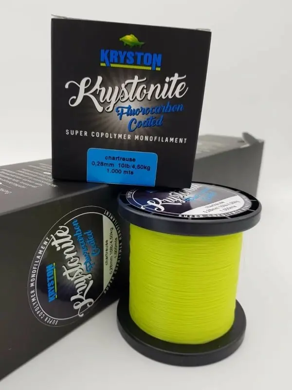 Víkendová Akce Kryston vlasce - Krystonite Super Mono 0,31mm 12lb 1000m fluo