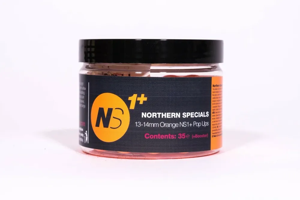 Autentický CC Moore NS1 - Plovoucí boilie NS1+ oranžová 14mm 45ks