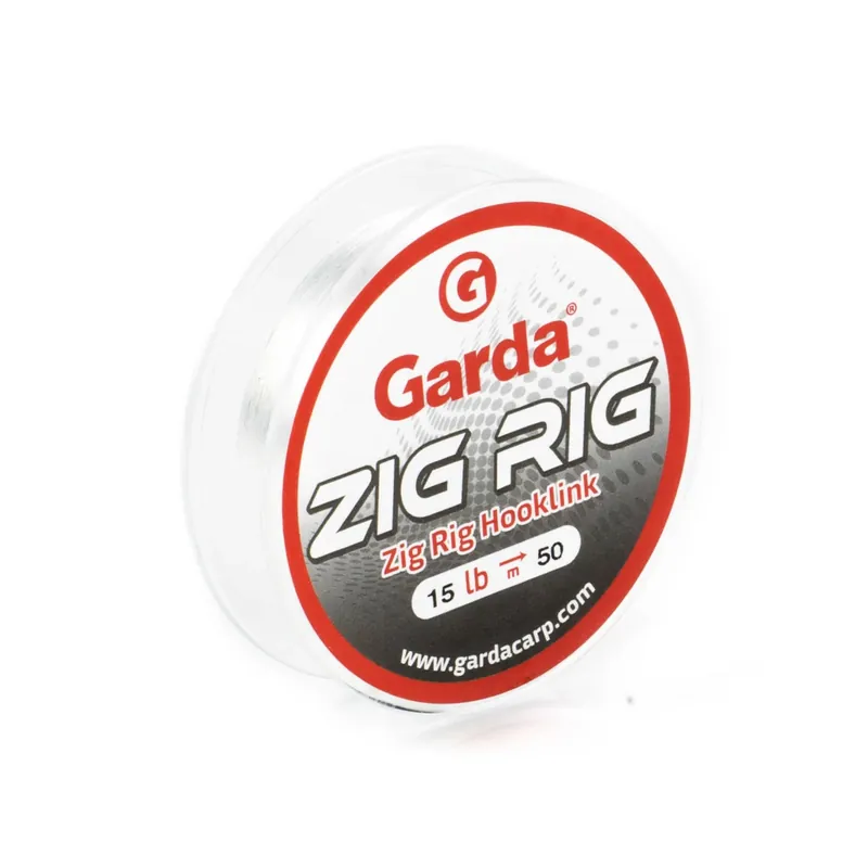 Garda návazcové materiály - Zig Rig návazec 50m 15lb Výprodej