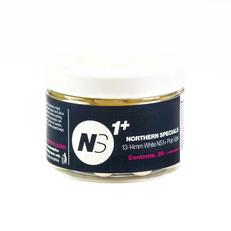Kup Teď CC Moore NS1 - Plovoucí boilie NS1+ bílá 14mm 45ks