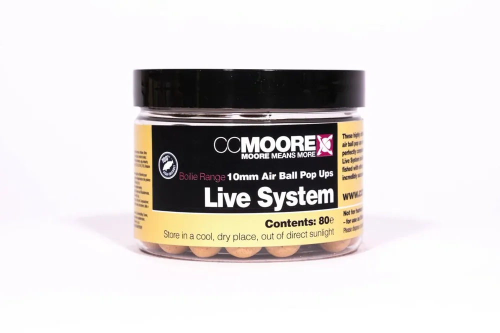 Top Prodej CC Moore Live system - Plovoucí boilie 10mm 80ks