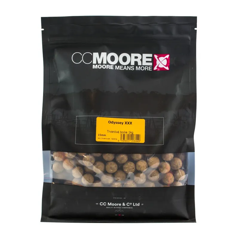 CC Moore Odyssey XXX - Trvanlivé boilie 10mm 1kg Nízká Cena