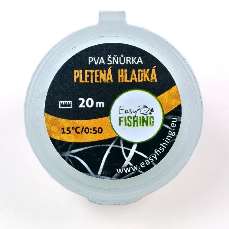 Výprodej EasyFISHING šňůrky,pásky - PVA šňůrka silnější hladká 20m
