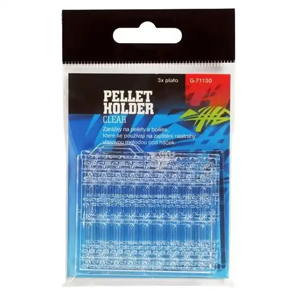 Výprodej GIANTS FISHING Zarážky na pelety Pellet Holder Clear,3 bal.