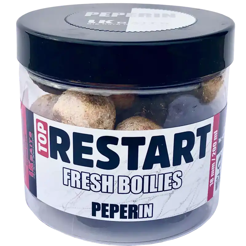 Expresní Doručení LK Baits Fresh Boilie TopRestart Peperin 18mm 200ml