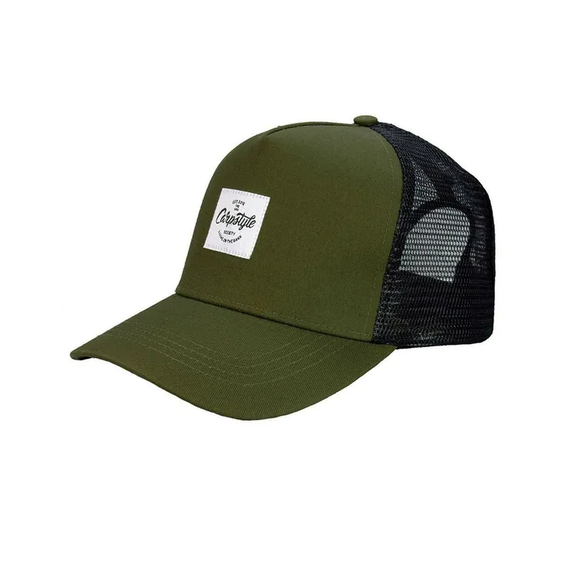 Rychlé Dodání Kšiltovka Carpstyle Green Forest Trucker Snap