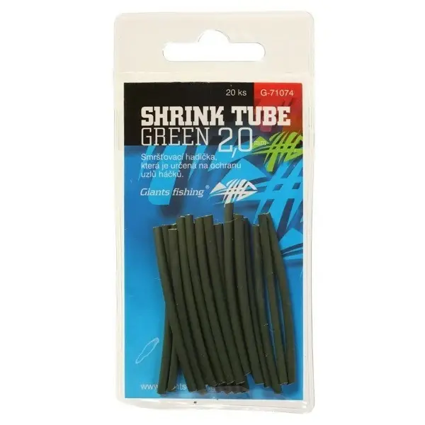Akční Nabídka GIANTS FISHING Smršťovací hadička zelená Shrink Tube Green
