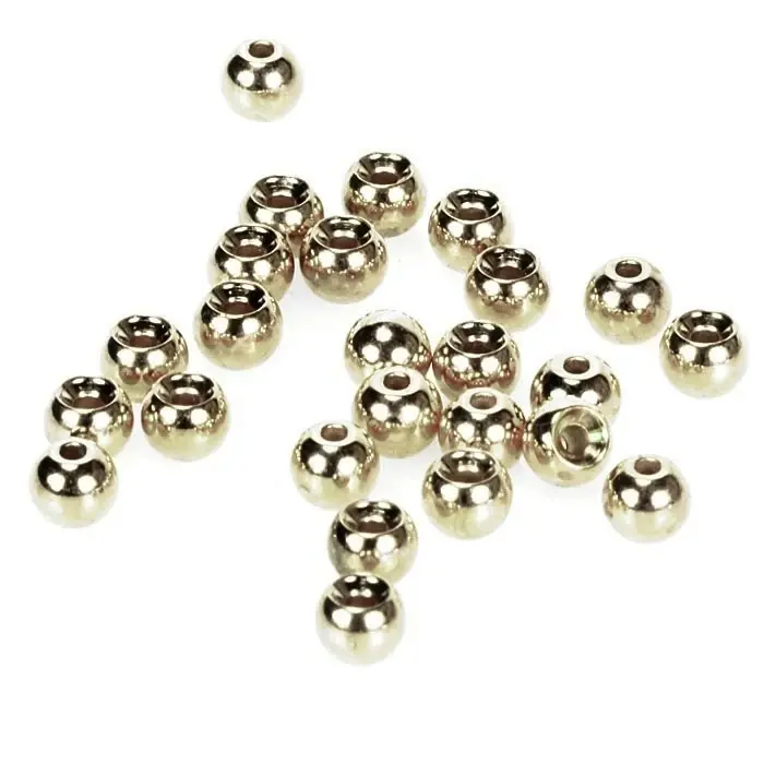 Pouze Dnes GIANTS FISHING Hlavičky stříbrné - Beads Nickel