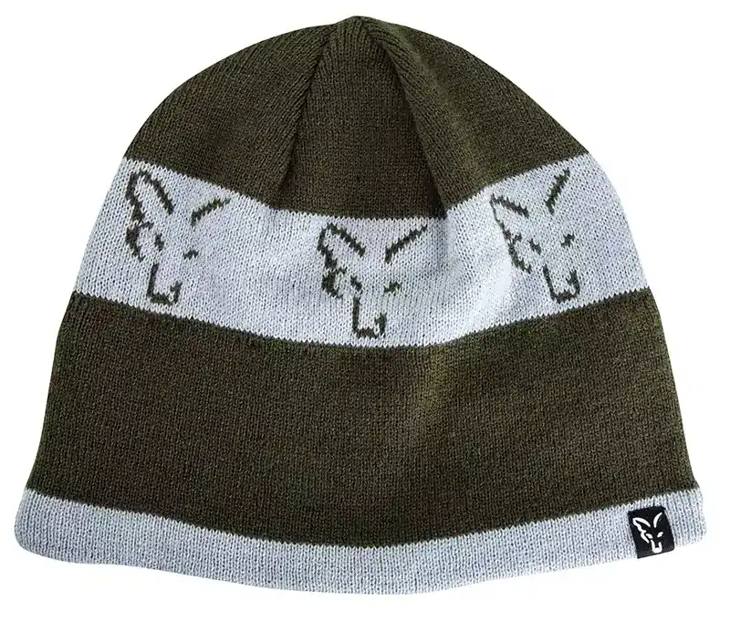 Nakupujte Hned FOX čepice Green & Silver Beanie