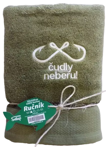 Sleva Osuška pro rybáře z mikrobavlny - 70x140 cm - ČUDLY NEBERU VÝPRODEJ