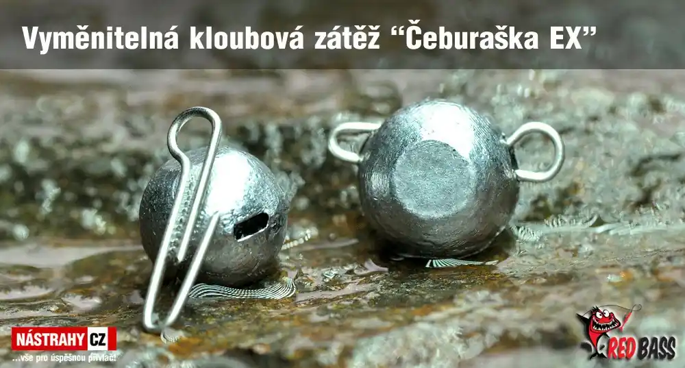 Vyměnitelná jigová zátěž "Čeburaška EX" 5ks Nízká Cena