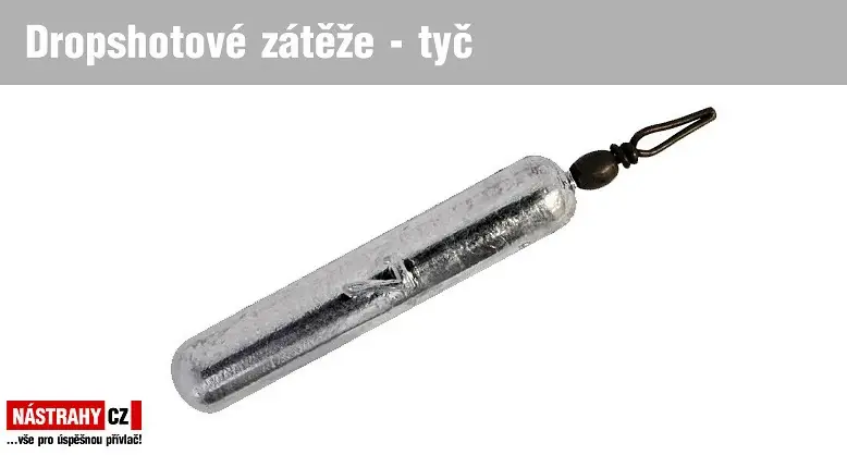 Ihned K Objednání Drop Shot zátěž "tyč" - 5ks