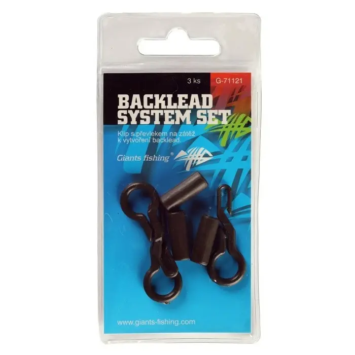 Ihned K Objednání GIANTS FISHING Kompletní klip na zátěž Backlead System 3ks