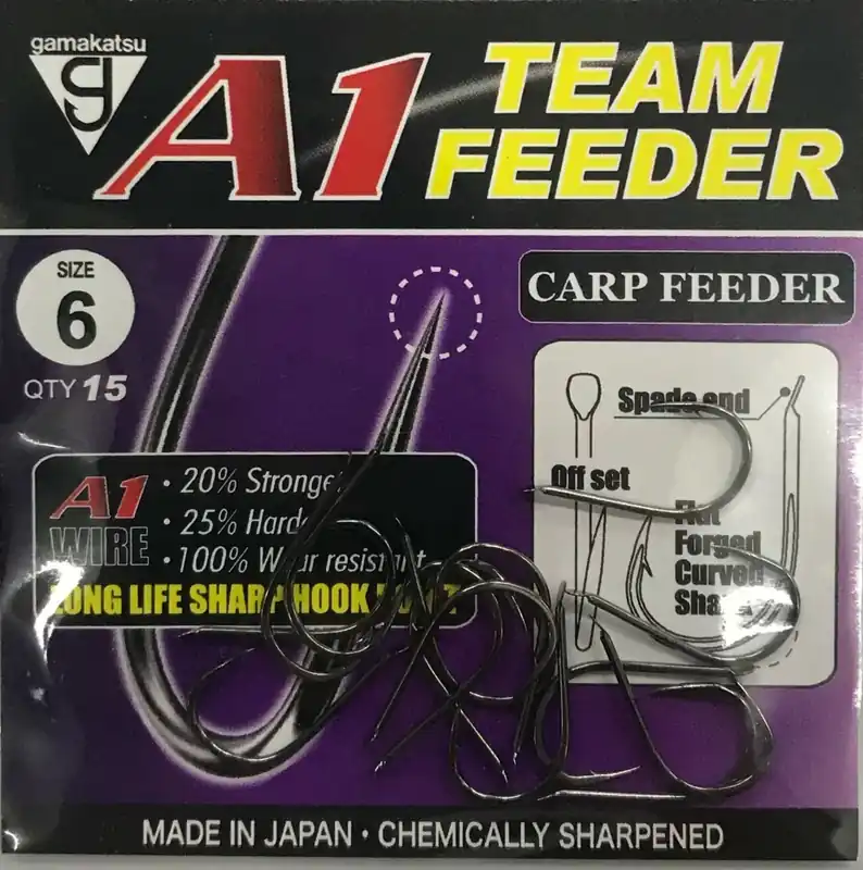 Akční Nabídka GAMAKATSU Háček A1 Team Feeder Carp Feeder