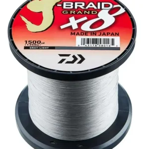 Objednat Nyní Daiwa J-Braid Grand X8 0,20mm 16kg 1350m Hellgrau
