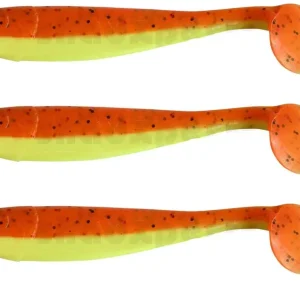 Relax King Shad 11cm fluogelb orange-silber 3 Stück Víkendová Akce