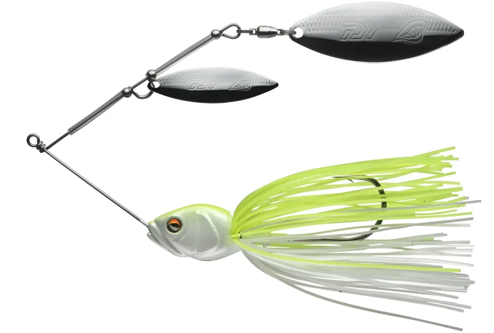 Nejlepší Volba Daiwa Prorex Tandem Spinnerbait Double Blade Yellow Pearl Silver 23g
