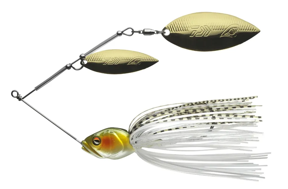 Daiwa Prorex Tandem Spinnerbait Double Blade Pearl Ayu Gold 23g Dokud Zásoby Vydrží