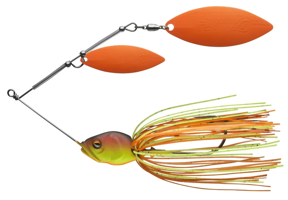 Daiwa Prorex Tandem Spinnerbait Double Blade Orange Devil Orange 23g Zlevněný
