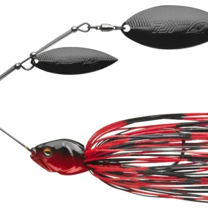 Výhodná Nabídka Daiwa Prorex Tandem Spinnerbait Double Blade Black Devil Black Nickel 23g