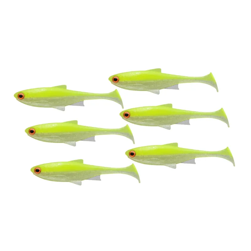 Daiwa Prorex Live Roach UV Lime Roach 6,5cm 6 Stück Must-Have