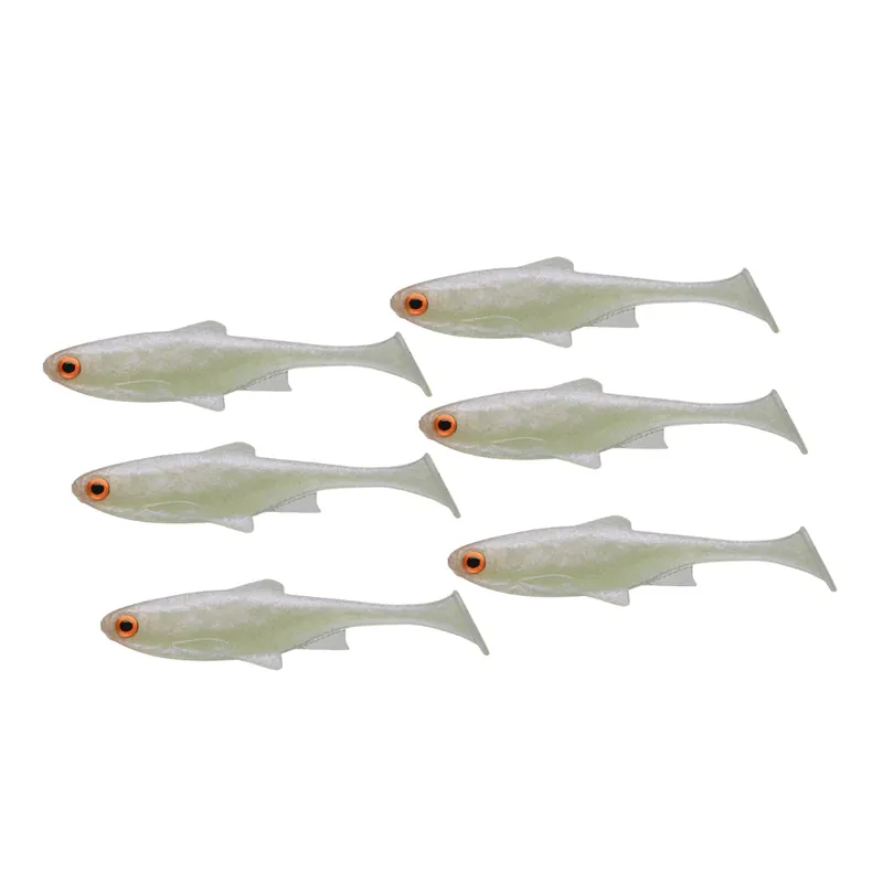 Originální Daiwa Prorex Live Roach White Ghost Roach 6,5cm 6 Stück