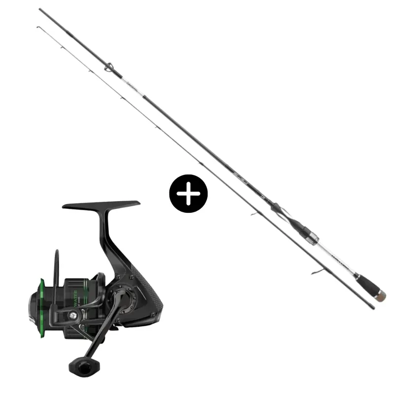 Daiwa Spinnfischen Set Silver Creek UL Spin 180cm 3-14g + Cormoran Cross Water 5 PiF 2000 Forelle Barsch Ověřený