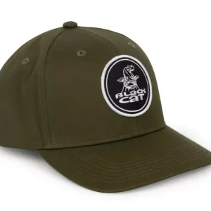 Nakupujte Hned Black Cat Green Flat Peak Cap