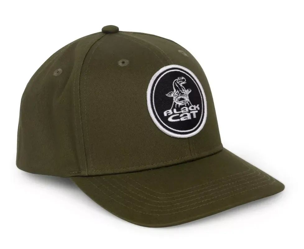 Nakupujte Hned Black Cat Green Flat Peak Cap