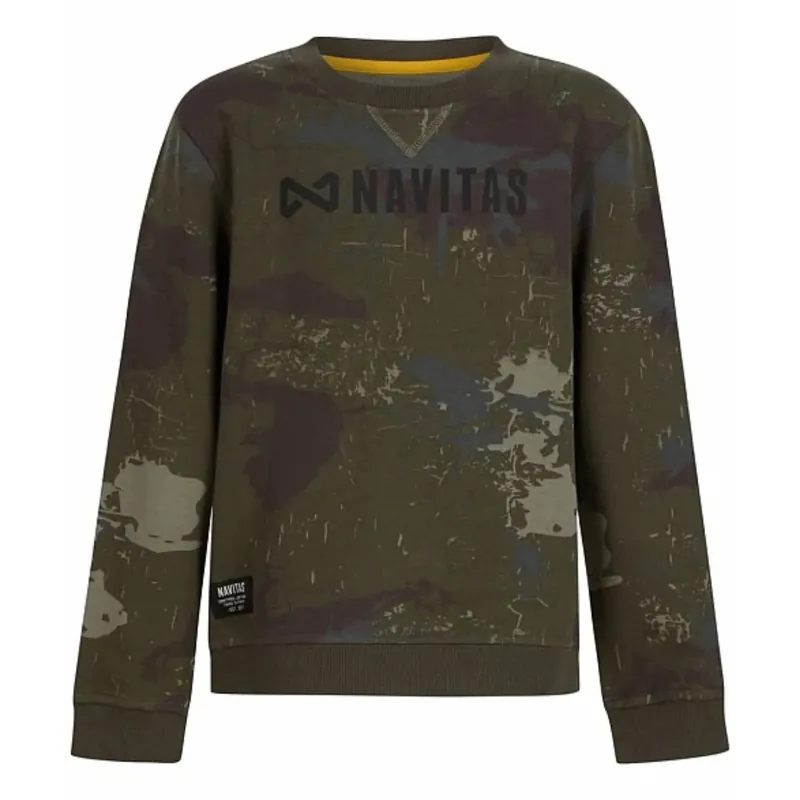 Levný Navitas Identity Camo Kids Sweatshirt 3-4 Jahre