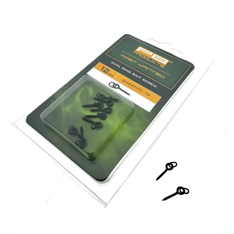 PB Products Oval Ring Bait Screw 12mm 10 Stück Bezpečná Platba