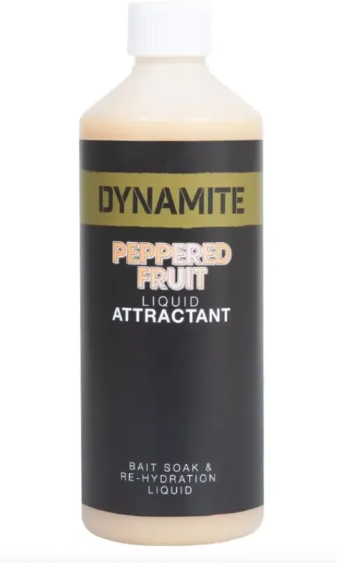 Dynamite Baits Attractant Peppered Fruit 500ml Ověřený