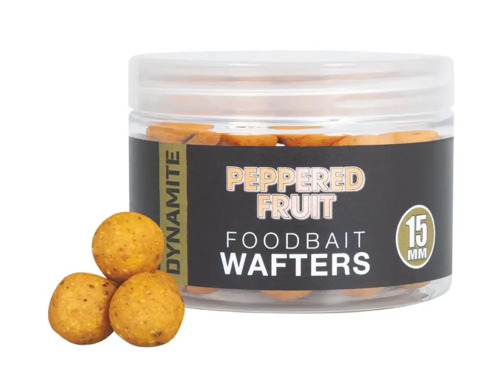 Dynamite Baits Foodbait Wafter Peppered Fruit 15mm Finální Výprodej