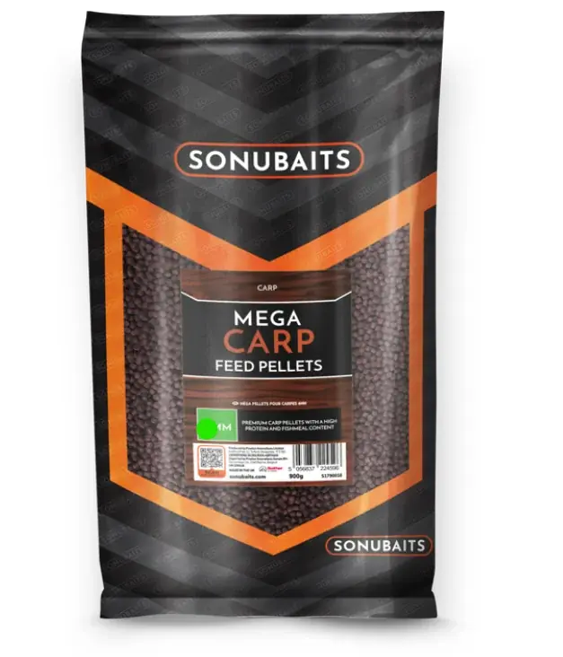 Sonubaits Mega Carp Pellets 6mm 900g Vrácení Zdarma