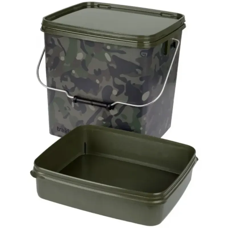 Trakker Camo Square Container inklusive Tray 13 Liter Rychlé Dodání