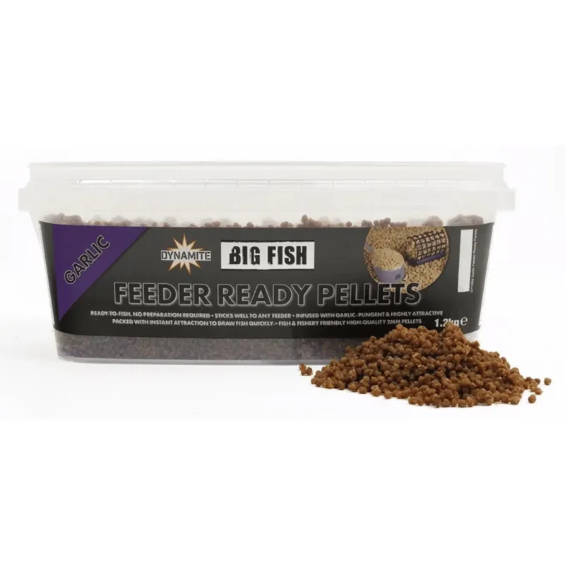 Vrácení Zdarma Dynamite Baits Big Fish Garlic 2mm 1.2kg