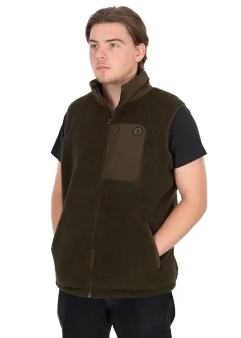 Must-Have Fox Olive Sherpa Hybrid Gilet XXL