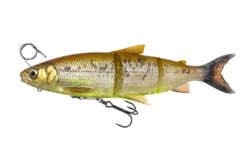 Savage Gear 3D Line Thru Whitefish 17cm 53g MS Brown Chartreuse Poslední Šance